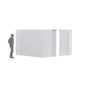EverPanel 10'3" x 10'6" x 7' L-Shaped Wall Kit + door