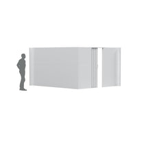 Load image into Gallery viewer, EverPanel 12&#39;3&quot; x 10&#39;6&quot; x 7&#39; L-Shaped Wall Kit + door