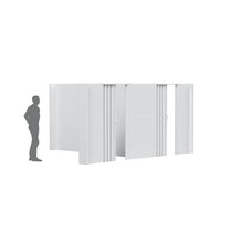 Load image into Gallery viewer, EverPanel 12&#39;6&quot; x 12&#39;6&quot; x 7&#39; T-Shaped Wall Kit + doors