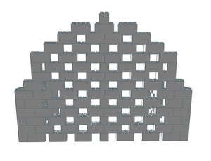 Booth - Stagger Pattern - 10 x 10 x 7 Ft
