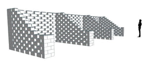 Booth - Stagger Pattern - 30 x 10 Ft