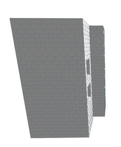 Model - Institutional Building - 16 Ft 6 In x 9 Ft X 15 Ft