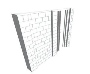 EverBlock Wall Kit - W/ Door - 10' X 7'