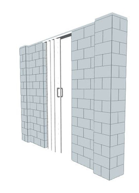 EverBlock Wall Kit - W/ Door - 9' X 7'
