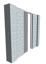 Load image into Gallery viewer, EverBlock Wall Kit - W/ Door - 9&#39; X 7&#39;